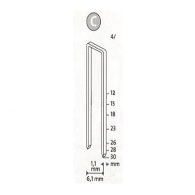 Скобы с узкой спинкой Novus 042-0461